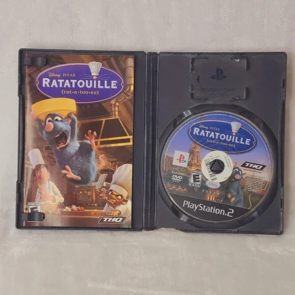 Ratatouille Sony PS2 Playstation 2 Video Game 2007 Black Label w/ Manual - Picture 6 of 7